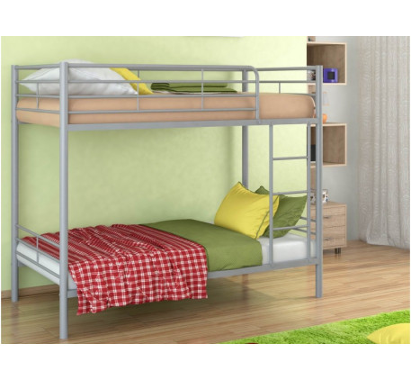 2-х ярусная кровать Севилья-3 металлическая, спальные места 190х90 см